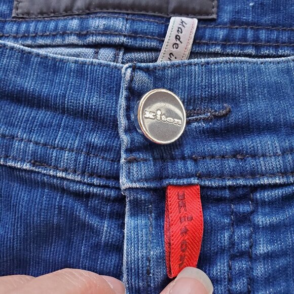 Kiton Blue Relaxed Men Jeans - Picture 3 of 11